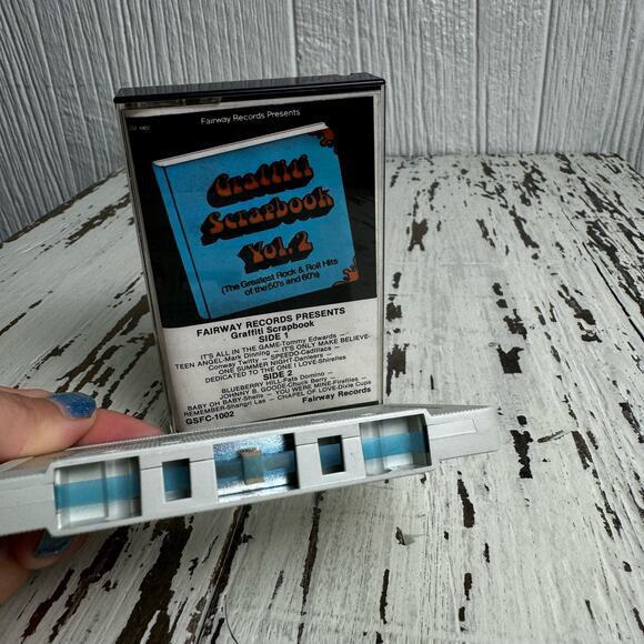Graffiti Scrapbook Vol. 2 Cassette Tape Rock and Roll Vintage Fairway Records - Picture 6 of 6